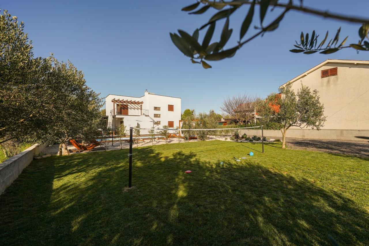 Villa Suncica With Heated Pool, Jacuzzi And Bikes Near Zadar Sukošan Zewnętrze zdjęcie