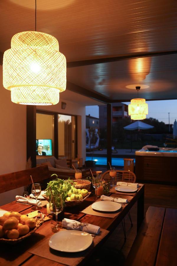 Villa Suncica With Heated Pool, Jacuzzi And Bikes Near Zadar Sukošan Zewnętrze zdjęcie