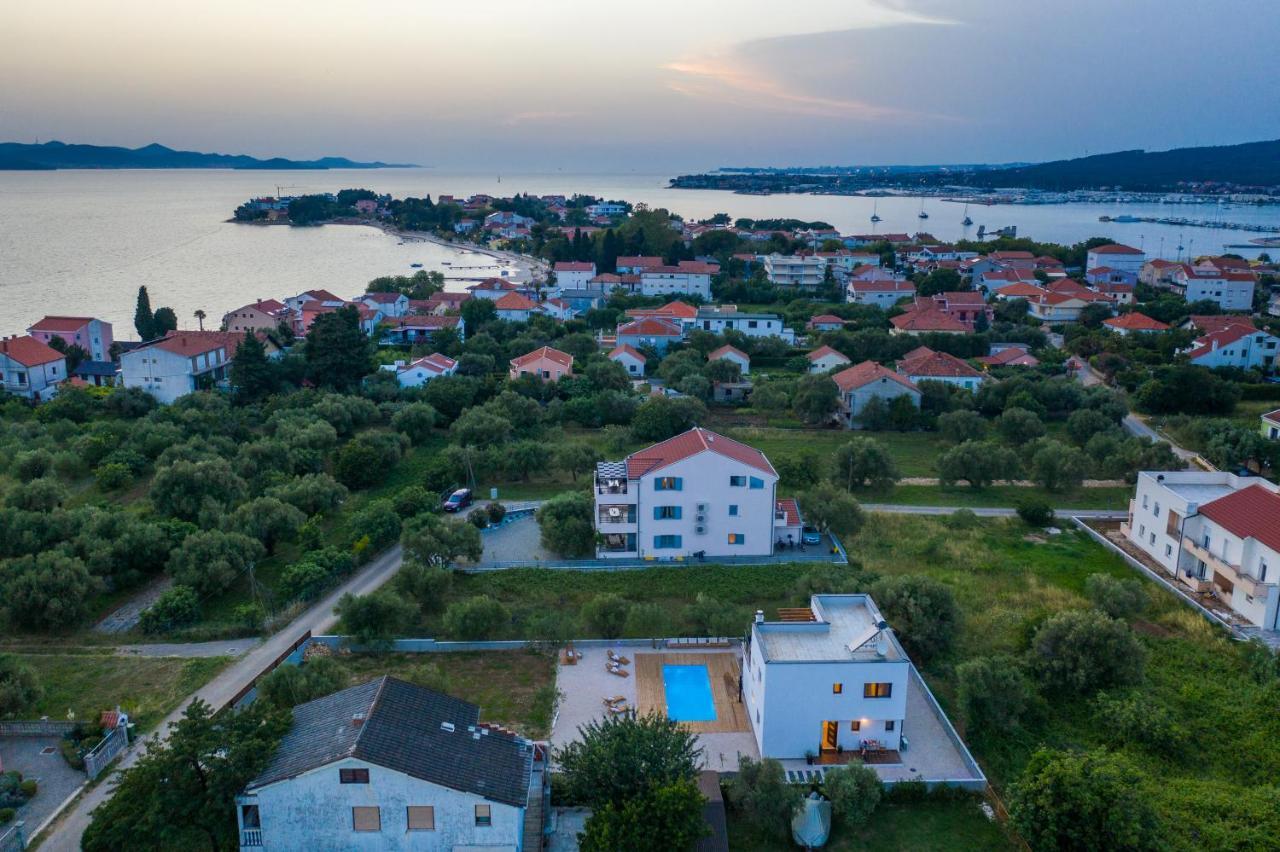 Villa Suncica With Heated Pool, Jacuzzi And Bikes Near Zadar Sukošan Zewnętrze zdjęcie